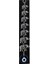 Cam Nazar Boncuklu Metal Duvar Süsü 7 Li Fil Figürlü Model 2 40x6.5 Cm 1