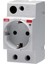 2CSM210000R0721 - M1175 - M1175 (Modüler Priz 250V 50/60Hz10/16A Alman Tipi) 1