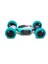 1:16 Ö/ç U/k Twisted Akrobat Araba 2.4ghz Işıklı Sesli Şarjlı 4x4 3