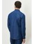 Slim Fit Dar Kesim Düğmeli Yaka Pamuk Denim Gömlek 5