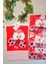 Kırmızı %100 Pamuk Bebek Battaniyesi Çift Kat Interlok Penye 85X80 cm 1