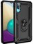 Samsung Galaxy A02 Kılıf Tam Koruma Çift Katmanlı Ibiza Sert Silikon Kapak 1