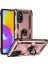 Samsung Galaxy M52 Çift Katmanlı ve Yüzüklü Tam Koruma Vega Premium Kılıf 1