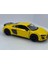 2020 Audi R8 Coupe - Çek Bırak 5inch. Lisanslı Model Araba, Oyuncak Araba 1:36 Sarı 2