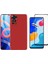 Xiaomi Redmi Note 11 ile Uyumlu Soft Yumuşak Telefon Kılıfı ve 5d Tam Kaplayan Cam Ekran Koruyucu 1