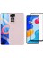 Xiaomi Redmi Note 11 ile Uyumlu Soft Yumuşak Telefon Kılıfı ve 5d Tam Kaplayan Cam Ekran Koruyucu 1