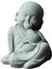 Mini Keşiş Heykelcik Buda Heykeli Meditasyon El Yapımı Dekorasyon Ev Dekor Snicker (Yurt Dışından) 4