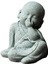 Mini Keşiş Heykelcik Buda Heykeli Meditasyon El Yapımı Dekorasyon Ev Dekor Snicker (Yurt Dışından) 5
