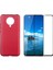 Xiaomi Poco F2 Pro ile Uyumlu Soft Yumuşak Telefon Kılıfı ve 5d Tam Kaplayan Cam Ekran Koruyucu 1