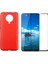 Xiaomi Poco F2 Pro ile Uyumlu Soft Yumuşak Telefon Kılıfı ve 5d Tam Kaplayan Cam Ekran Koruyucu 1