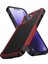 iPhone 14 Plus Için Çift Katmanlı Sert Pc Yumuşak Tpu Telefon Kılıfı - Kırmızı - Siyah (Yurt Dışından) 1