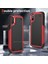 iPhone Xs /iphone x Için Çift Katmanlı Sert Pc Yumuşak Tpu Telefon Kılıfı - Kırmızı - Siyah (Yurt Dışından) 3