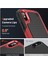 iPhone Xs /iphone x Için Çift Katmanlı Sert Pc Yumuşak Tpu Telefon Kılıfı - Kırmızı - Siyah (Yurt Dışından) 5