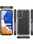 Samsung Galaxy A14 5g Için Çift Katmanlı Sert Pc Yumuşak Tpu Telefon Kılıfı - Gri - Siyah (Yurt Dışından) 2