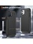 iPhone 12 / 12 Pro Için Çift Katmanlı Sert Pc Yumuşak Tpu Telefon Kılıfı - Siyah (Yurt Dışından) 3