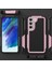 Samsung Galaxy S21 Fe 5g Için Çift Katmanlı Sert Pc Yumuşak Tpu Telefon Kılıfı - Pembe - Siyah (Yurt Dışından) 1