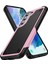 Samsung Galaxy S21 Fe 5g Için Çift Katmanlı Sert Pc Yumuşak Tpu Telefon Kılıfı - Pembe - Siyah (Yurt Dışından) 2