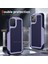 iPhone 11 Pro Için Çift Katmanlı Sert Pc Yumuşak Tpu Telefon Kılıfı - Mor - Mavi (Yurt Dışından) 3