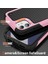 iPhone 12 / 12 Pro Için Çift Katmanlı Sert Pc Yumuşak Tpu Telefon Kılıfı - Pembe - Siyah (Yurt Dışından) 4