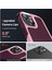 iPhone 15 Plus Için Çift Katmanlı Sert Pc Yumuşak Tpu Telefon Kılıfı - Pembe - Kırmızı (Yurt Dışından) 4