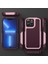iPhone 12 Pro Max Için Çift Katmanlı Sert Pc Yumuşak Tpu Telefon Kılıfı - Pembe - Kırmızı (Yurt Dışından) 2