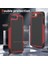 iPhone 8 Plus / 7 Plus Için Çift Katmanlı Sert Pc Yumuşak Tpu Telefon Kılıfı - Kırmızı - Siyah (Yurt Dışından) 3