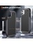 iPhone 12 / 12 Pro Için Çift Katmanlı Sert Pc Yumuşak Tpu Telefon Kılıfı - Gri - Siyah (Yurt Dışından) 3