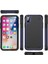 iPhone Xs /iphone x Için Çift Katmanlı Sert Pc Yumuşak Tpu Telefon Kılıfı - Mavi - Siyah (Yurt Dışından) 2