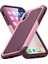 iPhone Xs /iphone x Için Çift Katmanlı Sert Pc Yumuşak Tpu Telefon Kılıfı - Pembe - Kırmızı (Yurt Dışından) 1