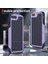iPhone 8 Plus / 7 Plus Için Çift Katmanlı Sert Pc Yumuşak Tpu Telefon Kılıfı - Mor - Mavi (Yurt Dışından) 3