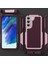 Samsung Galaxy S21 Fe 5g Için Çift Katmanlı Sert Pc Yumuşak Tpu Telefon Kılıfı - Pembe - Kırmızı (Yurt Dışından) 1