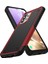 Samsung Galaxy A23/A32 5G/A13 4G/A13 5G/A04S Için Çift Katmanlı Sert Pc Yumuşak Tpu Telefon Kılıfı - Kırmızı - Siyah (Yurt Dışından) 1