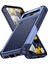 Google Pixel 8 Için Çift Katmanlı Sert Pc Yumuşak Tpu Telefon Kılıfı - Mor - Mavi (Yurt Dışından) 1