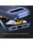 Google Pixel 8 Için Çift Katmanlı Sert Pc Yumuşak Tpu Telefon Kılıfı - Mor - Mavi (Yurt Dışından) 5