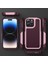 iPhone 14 Pro Max Için Çift Katmanlı Sert Pc Yumuşak Tpu Telefon Kılıfı - Pembe - Kırmızı (Yurt Dışından) 2