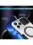 iPhone 13 Pro Max Için Magsafe ile Uyumlu, Manyetik Halkalı Stand Ağır Hizmet Telefon Kılıfı - Beyaz - Siyah (Yurt Dışından) 2