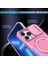 iPhone 13 Pro Max Için Magsafe ile Uyumlu, Manyetik Halkalı Stand Ağır Hizmet Telefon Kılıfı - Pembe (Yurt Dışından) 2