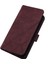 Tecno Spark 10C Için Kabartmalı Pu Deri Stand Cüzdan Telefon Kılıfı - Kırmızı (Yurt Dışından) 3