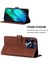 Tecno Spark 10 Pro Için Kabartmalı Pu Deri Stand Cüzdan Telefon Kılıfı - Kahverengi (Yurt Dışından) 2