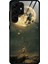 Samsung Galaxy S23 Için Ultra Tpu+Pc+Temperli Cam Telefon Damla Geçirmez Kılıf Şık Desen Baskı Anti-Çizelge Arka Kapak Moon (Yurt Dışından) 1
