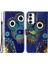 Samsung Galaxy A14 Için 5g Desen Kabartmalı Telefon Kapağı Pu Deri+Tpu Katlanabilir Stand Cüzdan Kılıfı (Yurt Dışından) 1