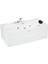 Lakewood Jakuzi 160x80, H55 Comfort Hidromasaj Sistemli Küvet (Gövde + Metal Ayak + 4 Yön Panel) 1