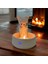 Dekoratif Ateş Başında Isınan Kedi Tealight Mumluk 1