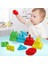 Ahşap Sıralama Istifleme Montessori Oyuncakları, Şekil Renk Tanıma Blokları Eşleştirme Bulmaca Istifleyici Geometrik Tahta Erken Eğitim (Yurt Dışından) 4