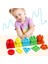 Ahşap Sıralama Istifleme Montessori Oyuncakları, Şekil Renk Tanıma Blokları Eşleştirme Bulmaca Istifleyici Geometrik Tahta Erken Eğitim (Yurt Dışından) 5