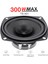 1 Parça 12V 4 Inç 300W Araba Koaksiyel Hoparlör Araç Kapı Oto Ses Müzik Stereo Tam Aralık Frekans Hifi Hoparlörler (Yurt Dışından) 1