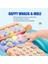 Çocuk Oyuncak Telefon Simülasyonu Sabit Telefon, Kız ve Erkek Bebek Yapboz Erken Eğitim Bebek Müzik Cep Telefonu Köstebek Vurma Piyano Tuşları Çok Fonksiyonlu Hediye Pembe (Yurt Dışından) 3
