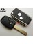 2 Düğmeler Uzaktan Katlanır Anahtar Kabuk Honda Pilot Crv Accord Için Fit Civic Fob Modifiye Anahtarsız Kılıf Flip Katlanabilir Değiştirme 2b (Yurt Dışından) 1