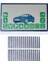 A92 Anahtarlık LCD Ekran Esnek Kablolu Zebra Çizgili Starline A92 A94 LCD Uzaktan Kumanda Iki Yönlü Araba Alarmı (Yurt Dışından) 1