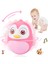 Roly Poly Bebek Oyuncakları 6 Ila 12 Ay, Karın Zamanı Wobbler Oyuncaklar, Penguen Tumbler Wobbler Oyuncakları Bebek Oğlan Kız Için Hediyeler Pembe (Yurt Dışından) 1
